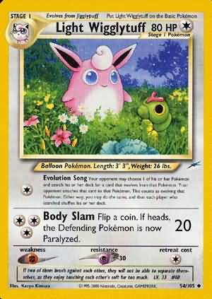 Light Wigglytuff (54/105) [Neo Destiny Unlimited] | Event Horizon Hobbies CA