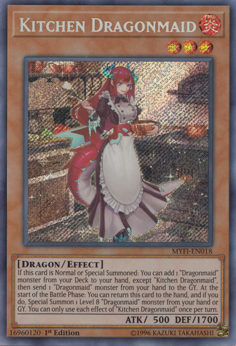 Kitchen Dragonmaid [MYFI-EN018] Secret Rare | Event Horizon Hobbies CA