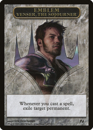 Emblem - Venser, the Sojourner [Duel Decks: Venser vs. Koth Tokens] | Event Horizon Hobbies CA