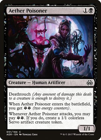 Aether Poisoner [Aether Revolt] | Event Horizon Hobbies CA