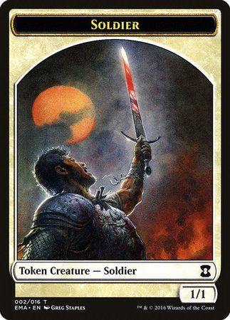 Soldier Token [Eternal Masters Tokens] | Event Horizon Hobbies CA