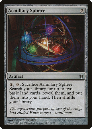 Armillary Sphere [Duel Decks: Venser vs. Koth] | Event Horizon Hobbies CA