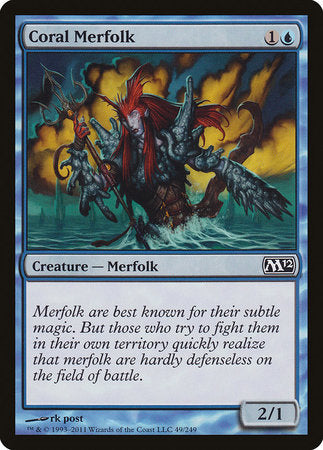 Coral Merfolk [Magic 2012] | Event Horizon Hobbies CA