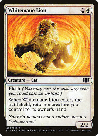 Whitemane Lion [Commander 2014] | Event Horizon Hobbies CA