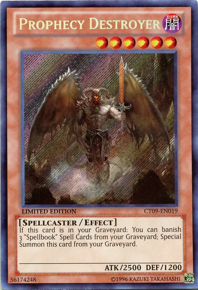 Prophecy Destroyer [CT09-EN019] Secret Rare | Event Horizon Hobbies CA