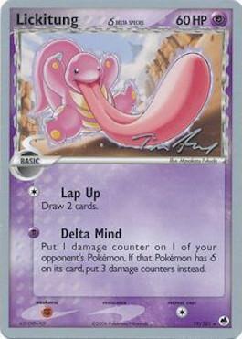 Lickitung (19/101) (Delta Species) (Legendary Ascent - Tom Roos) [World Championships 2007] | Event Horizon Hobbies CA