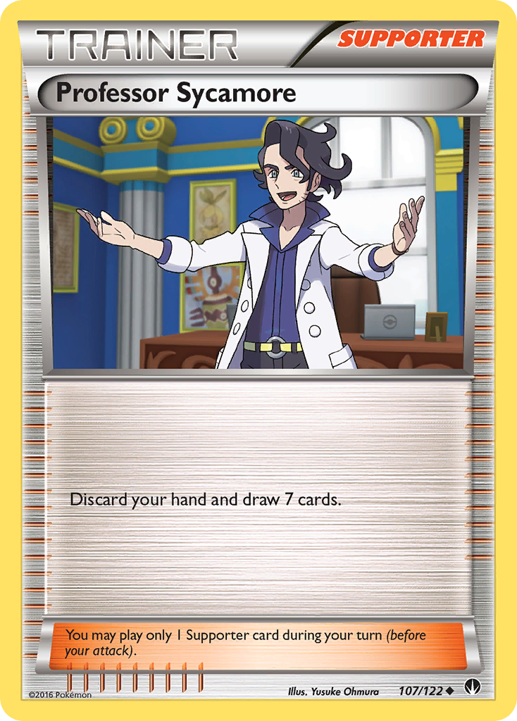 Professor Sycamore (107/122) [XY: BREAKpoint] | Event Horizon Hobbies CA