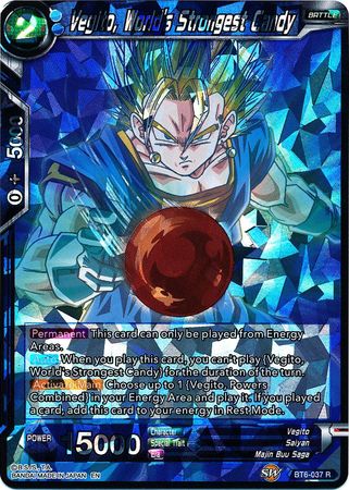 Vegito, World's Strongest Candy (BT6-037) [Destroyer Kings] | Event Horizon Hobbies CA