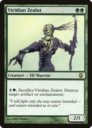 Viridian Zealot [Darksteel] | Event Horizon Hobbies CA