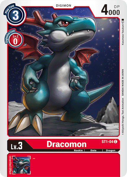 Dracomon [ST1-04] [Starter Deck: Gaia Red] | Event Horizon Hobbies CA