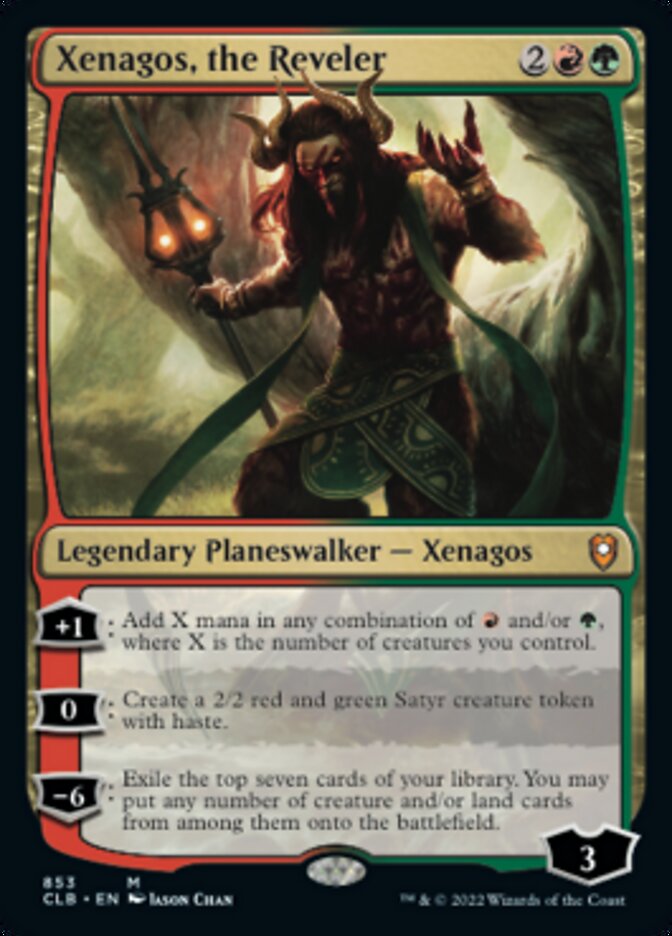 Xenagos, the Reveler [Commander Legends: Battle for Baldur's Gate] | Event Horizon Hobbies CA