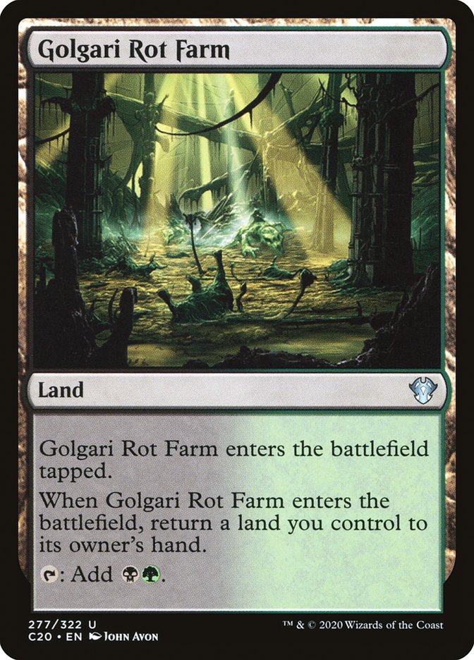 Golgari Rot Farm [Commander 2020] | Event Horizon Hobbies CA