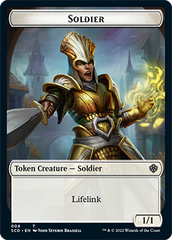 Saproling // Soldier Double-Sided Token [Starter Commander Decks] | Event Horizon Hobbies CA