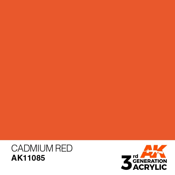 AK Interactive 3rd Generation - Red and Orange Tones