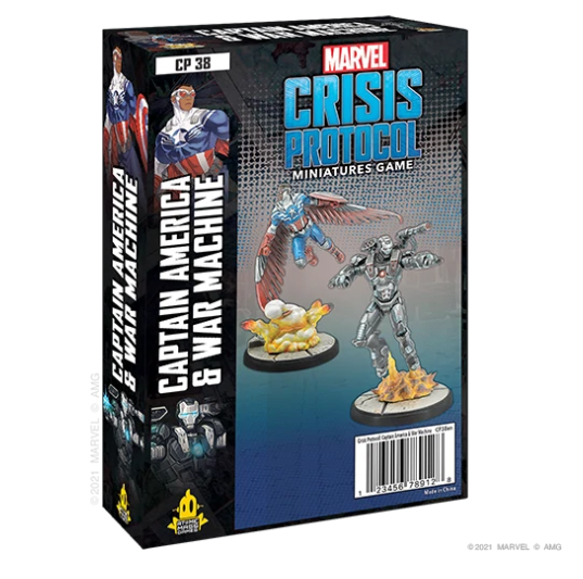 Marvel Crisis Protocol: Captain America and War Machine