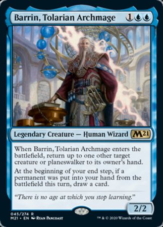 Barrin, Tolarian Archmage [Core Set 2021] | Event Horizon Hobbies CA