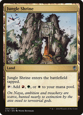 Jungle Shrine [Commander 2016] | Event Horizon Hobbies CA