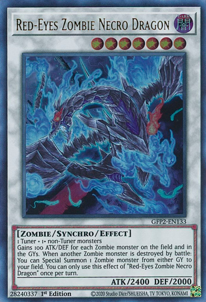 Red-Eyes Zombie Necro Dragon [GFP2-EN133] Ultra Rare | Event Horizon Hobbies CA