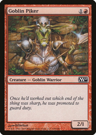 Goblin Piker [Magic 2010] | Event Horizon Hobbies CA