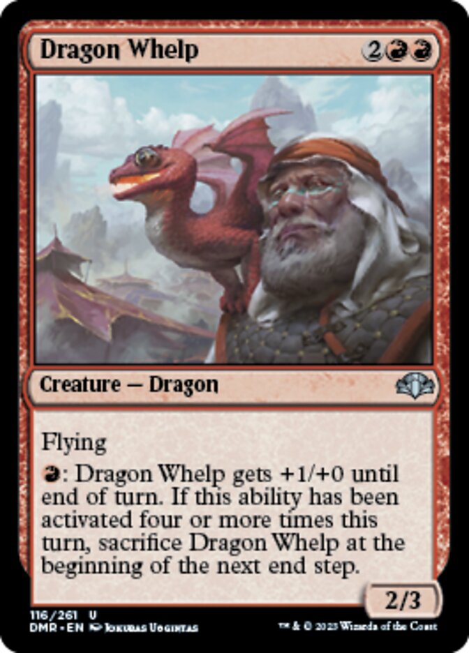 Dragon Whelp [Dominaria Remastered] | Event Horizon Hobbies CA