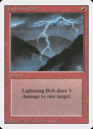 Lightning Bolt [Revised Edition] | Event Horizon Hobbies CA