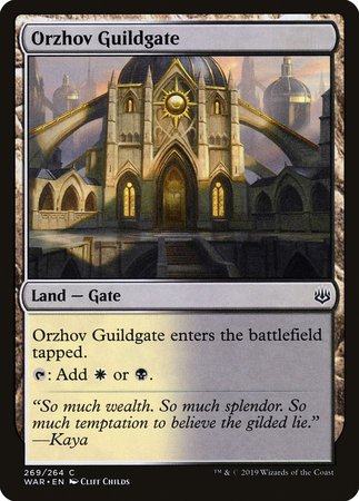 Orzhov Guildgate [War of the Spark] | Event Horizon Hobbies CA