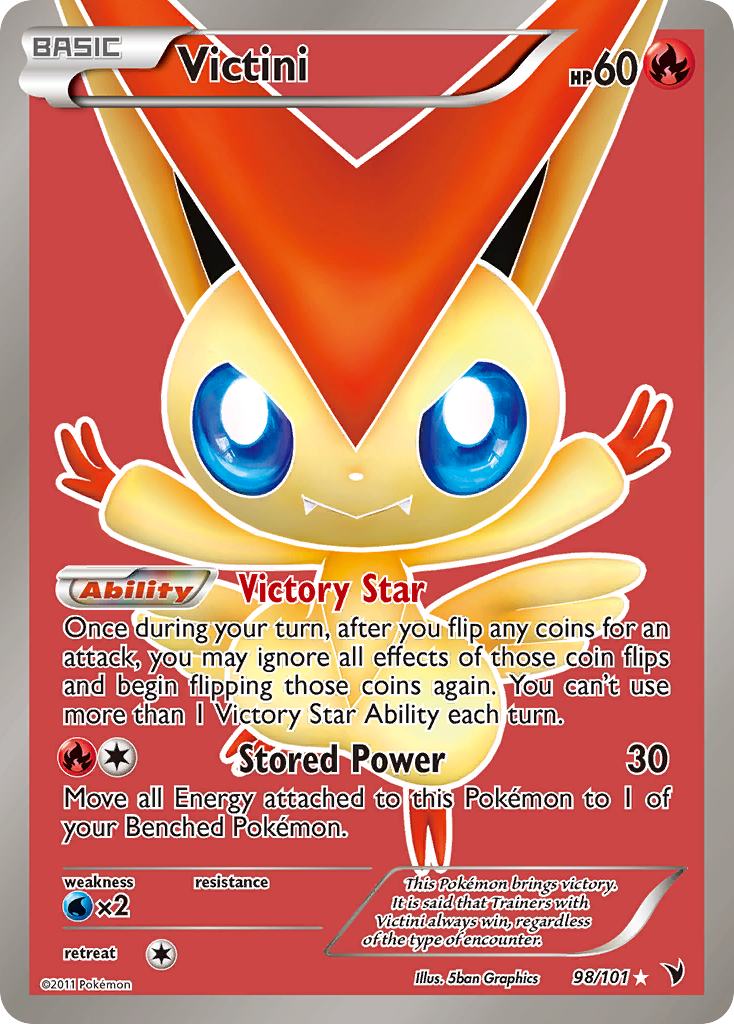 Victini (98/101) [Black & White: Noble Victories] | Event Horizon Hobbies CA