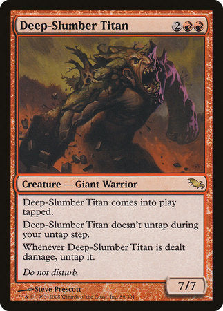 Deep-Slumber Titan [Shadowmoor] | Event Horizon Hobbies CA