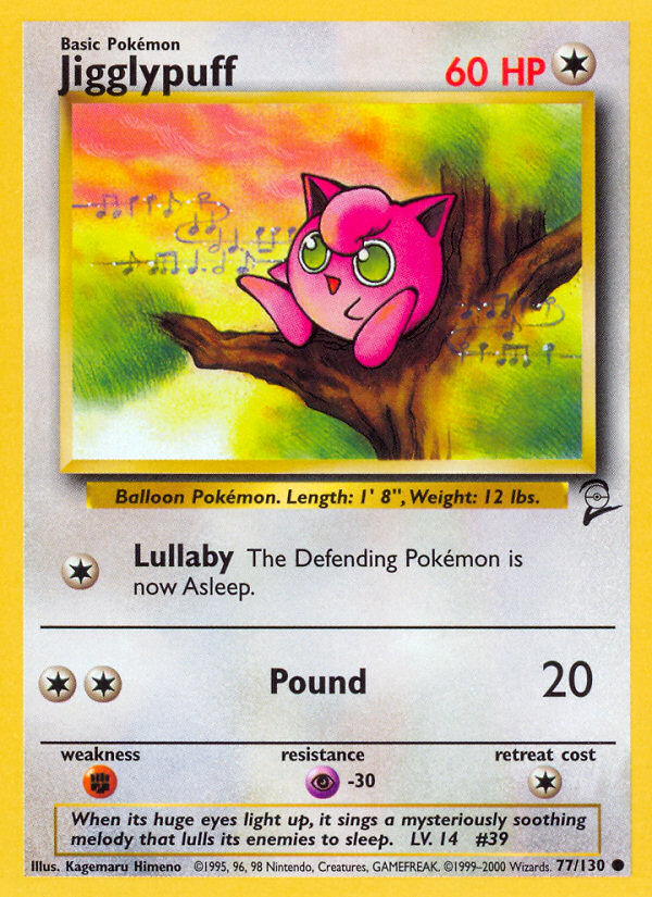 Jigglypuff (77/130) [Base Set 2] | Event Horizon Hobbies CA