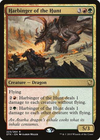 Harbinger of the Hunt [Dragons of Tarkir] | Event Horizon Hobbies CA