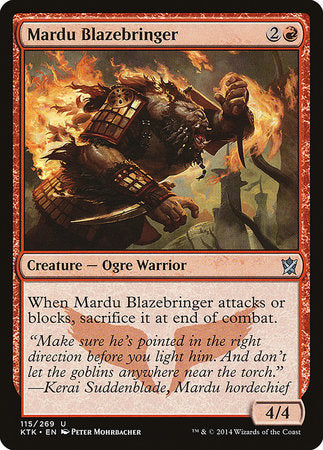 Mardu Blazebringer [Khans of Tarkir] | Event Horizon Hobbies CA