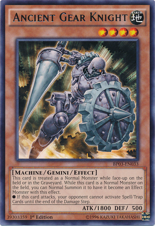 Ancient Gear Knight [BP03-EN033] Rare | Event Horizon Hobbies CA