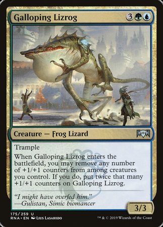 Galloping Lizrog [Ravnica Allegiance] | Event Horizon Hobbies CA