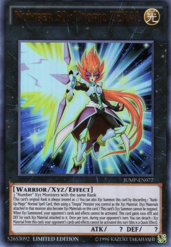 Number S0: Utopic ZEXAL [JUMP-EN077] Ultra Rare | Event Horizon Hobbies CA