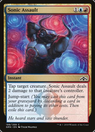 Sonic Assault [Guilds of Ravnica] | Event Horizon Hobbies CA