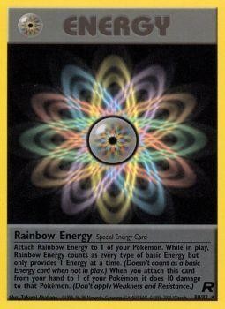 Rainbow Energy (80/82) [Team Rocket Unlimited] | Event Horizon Hobbies CA