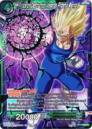 Prince of Destruction Vegeta, Prideful Warrior (BT11-066) [Vermilion Bloodline] | Event Horizon Hobbies CA