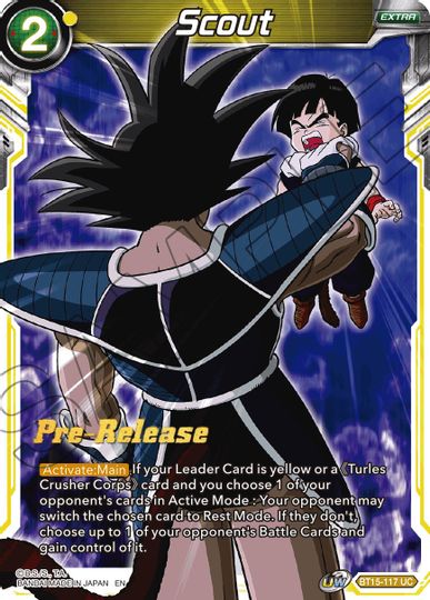 Scout (BT15-117) [Saiyan Showdown Prerelease Promos] | Event Horizon Hobbies CA