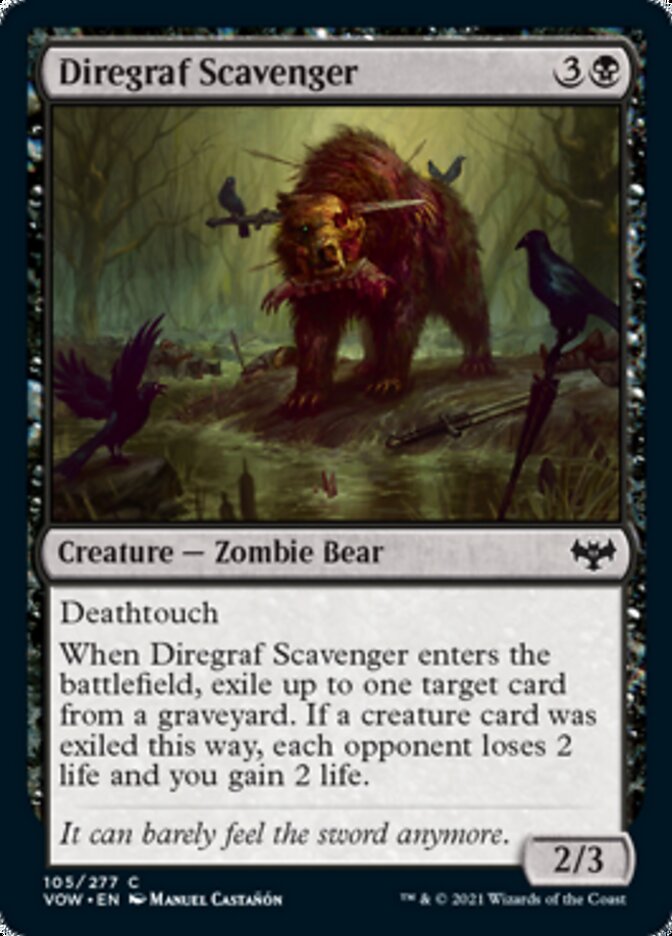 Diregraf Scavenger [Innistrad: Crimson Vow] | Event Horizon Hobbies CA