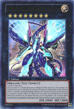 Number 62: Galaxy-Eyes Prime Photon Dragon [PRIO-EN040] Ultra Rare | Event Horizon Hobbies CA