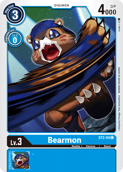 Bearmon [ST2-04] [Starter Deck: Cocytus Blue] | Event Horizon Hobbies CA