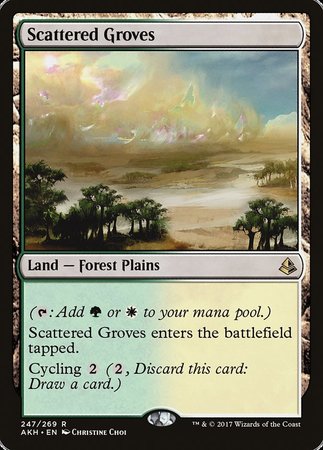 Scattered Groves [Amonkhet] | Event Horizon Hobbies CA