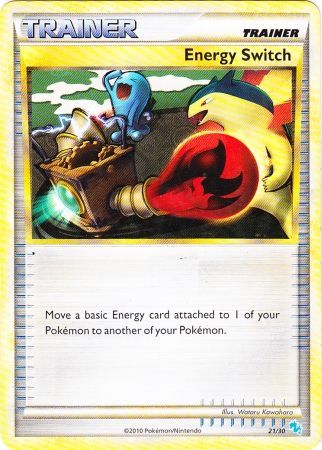 Energy Switch (21/30) [HeartGold & SoulSilver: Trainer Kit - Gyarados] | Event Horizon Hobbies CA