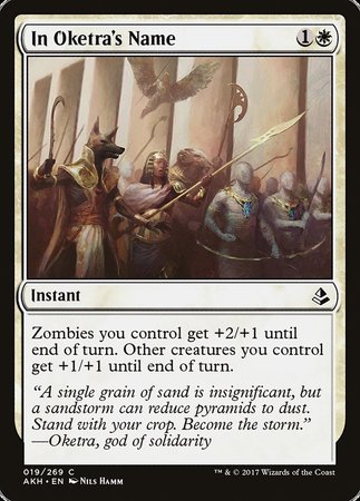 In Oketra's Name [Amonkhet] | Event Horizon Hobbies CA