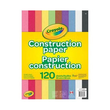 Crayola - Construction Paper (120 ct)