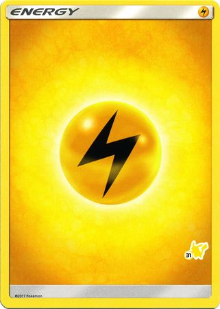 Lightning Energy (Pikachu Stamp #31) [Battle Academy 2020] | Event Horizon Hobbies CA