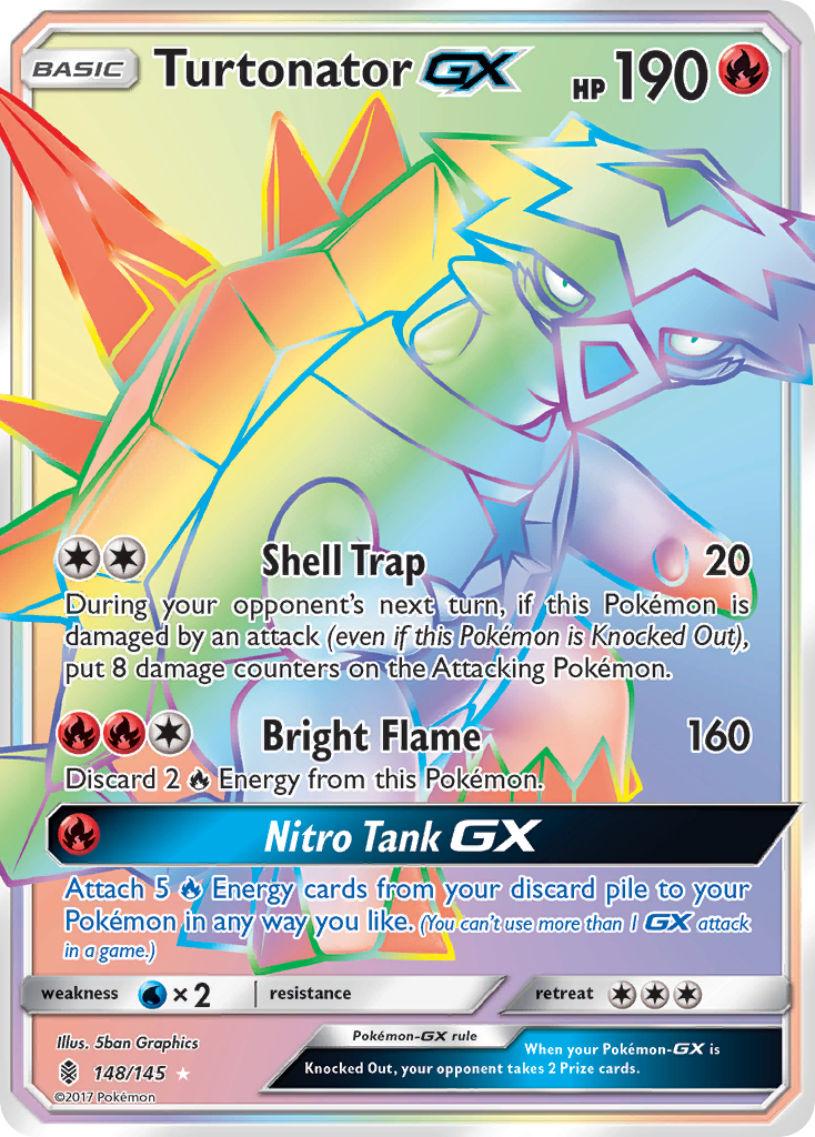 Turtonator GX (148/145) [Sun & Moon: Guardians Rising] | Event Horizon Hobbies CA