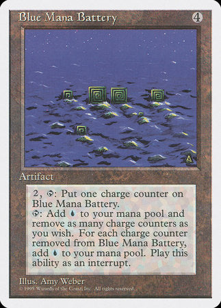 Blue Mana Battery [Fourth Edition] | Event Horizon Hobbies CA