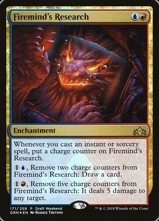 Firemind's Research [Guilds of Ravnica Promos] | Event Horizon Hobbies CA