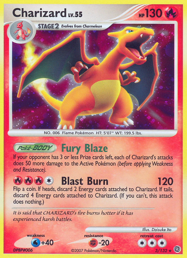 Charizard (3/132) [Diamond & Pearl: Secret Wonders] | Event Horizon Hobbies CA